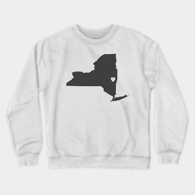 New York Love Crewneck Sweatshirt by juniperandspruce